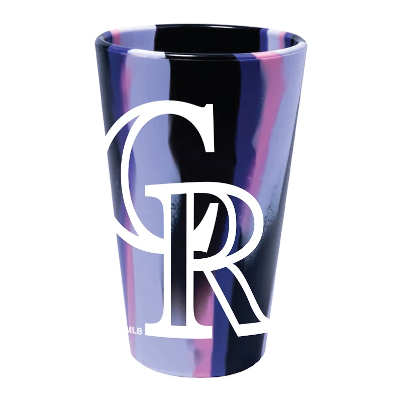 WinCraft Rocheuses du Colorado 16oz. Verre à pinte en silicone à la mode
