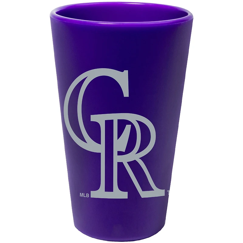 WinCraft Colorado Rockies 16oz. Silicone Pint Glass