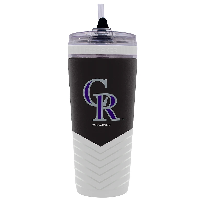 WinCraft Colorado Rockies 26oz 4D Flex Ice Shaker Bottle