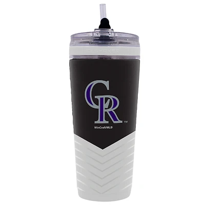 WinCraft Colorado Rockies 26oz 4D Flex Ice Shaker Bottle