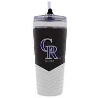 WinCraft Colorado Rockies 26oz 4D Flex Ice Shaker Bottle