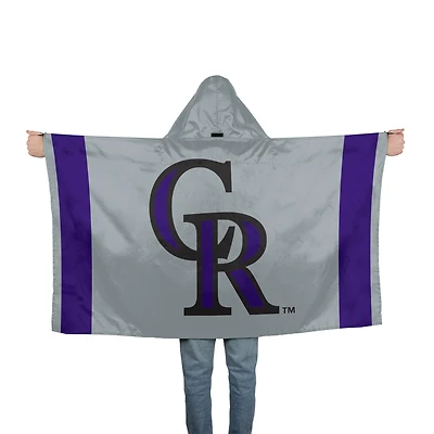 Drapeau à capuche WinCraft Colorado Rockies 3' x 5'