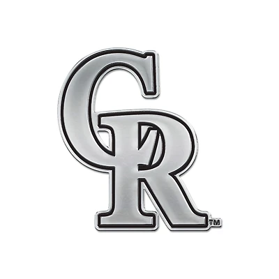 WinCraft Colorado Rockies Chrome Auto Emblem