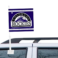 WinCraft Colorado Rockies Double-Sided Car Flag - Purple
