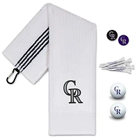 Coffret cadeau de golf WinCraft Colorado Rockies