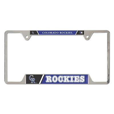 WinCraft Colorado Rockies License Plate Frame