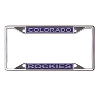 WinCraft Colorado Rockies Printed Metal License Plate Frame