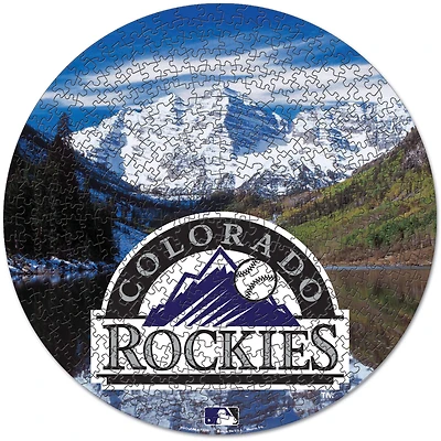 WinCraft Colorado Rockies Round 500-Piece Puzzle