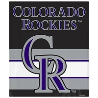 Couverture ultra moelleuse WinCraft Colorado Rockies 50" x 60"