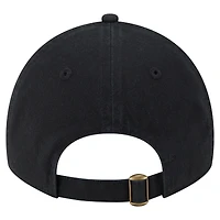 Casquette ajustable 9TWENTY Preppy Team des Colorado Rockies de New Era pour femme, noire