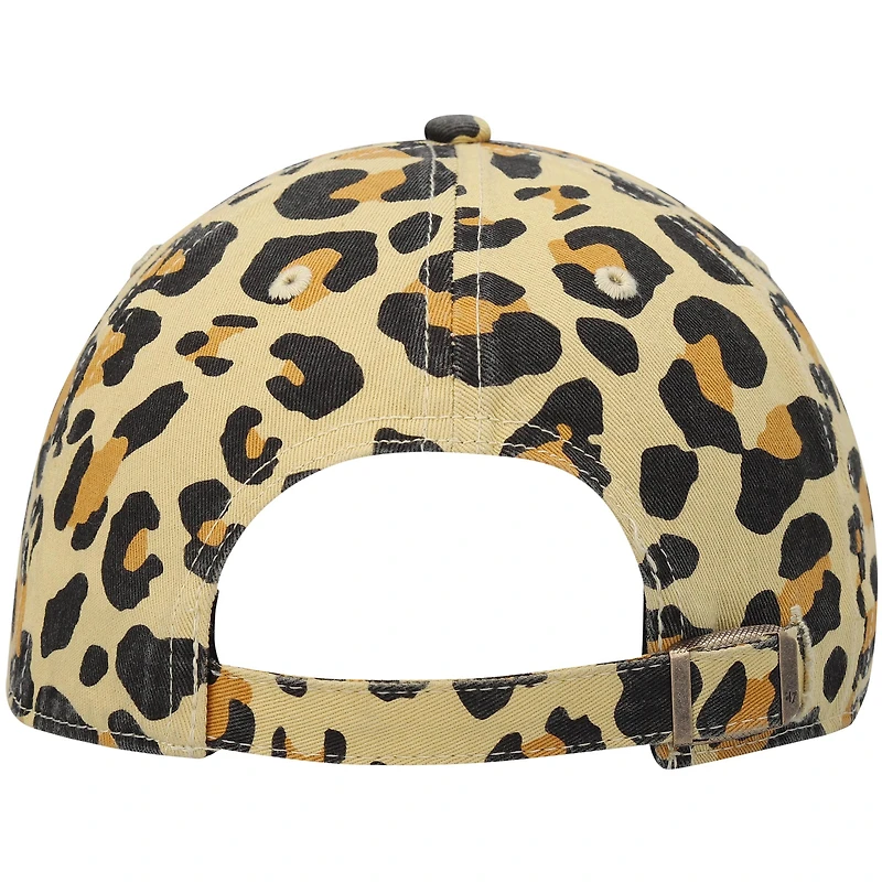 Casquette réglable '47 Colorado Rockies Tan Bagheera Cheetah Clean Up pour femme