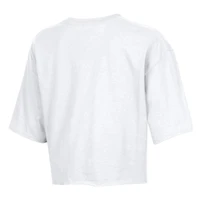 T-shirt court Boyfriend blanc Champion Colorado Rockies pour femme