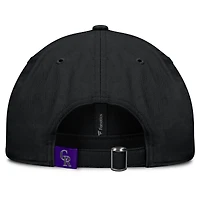 Casquette ajustable noire Colorado Rockies Fly Out pour femmes Fanatics