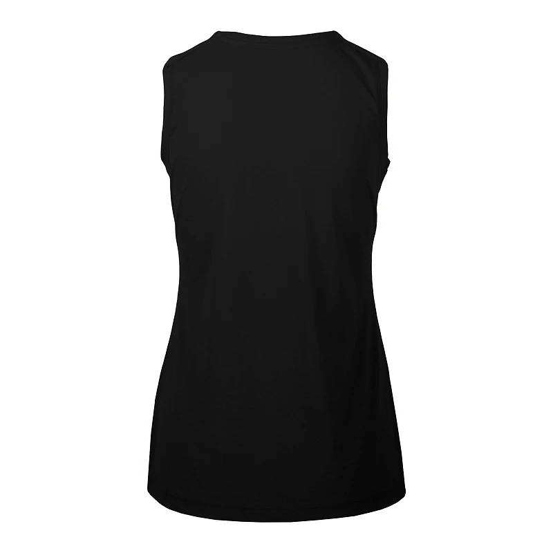 Women's Levelwear Black Colorado Rockies Accolade Macy Prospect Tank Top