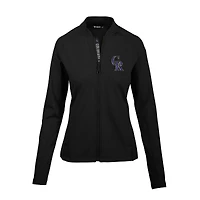 Veste zippée intégrale Levelwear Colorado Rockies Ezra noire pour femme
