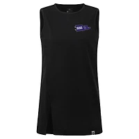 Women's Levelwear  Black Colorado Rockies Influx Rafters Tank Top