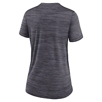 Women's Nike  Black Colorado Rockies Authentic Collection Velocity Dri-FIT T-Shirt
