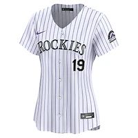 Women's Nike Charlie Blackmon White Colorado Rockies Home Limited Player Jersey