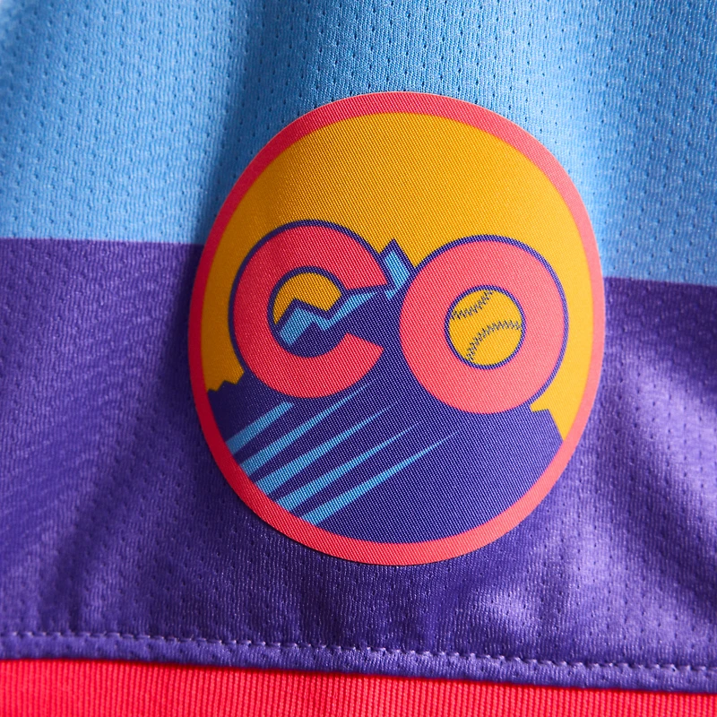 Women's Nike Purple/Light Blue Colorado Rockies 2025 City Connect Limited Jersey