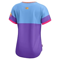 Women's Nike  Purple/Light Blue Colorado Rockies 2025 City Connect Limited Jersey