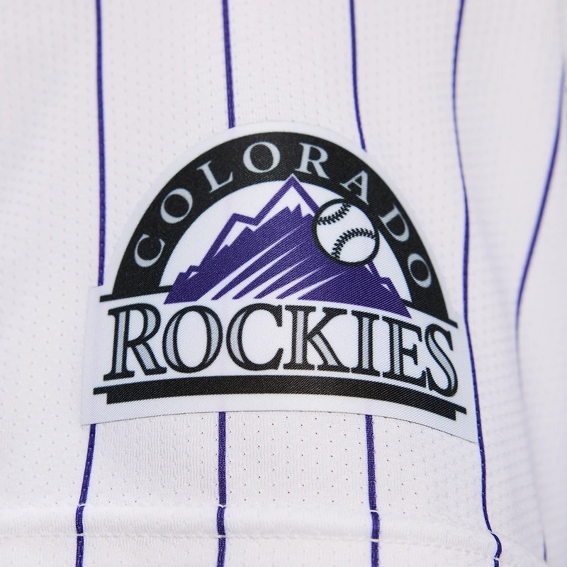 Maillot Nike Colorado Rockies Domicile Limited Blanc pour Femme