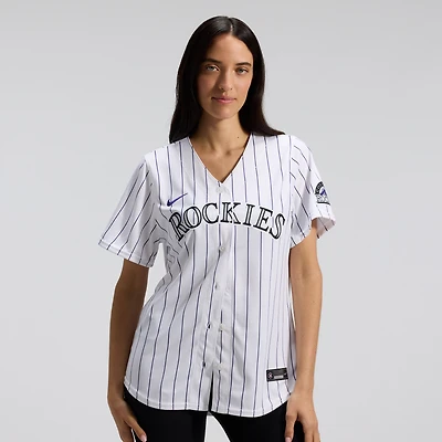 Women's Nike White Colorado Rockies Home Limited Jersey