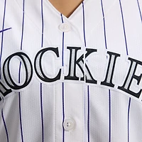Maillot domicile Nike blanc des Colorado Rockies pour femmes, édition limitée