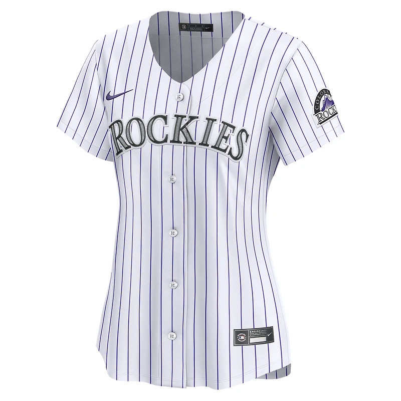 Women's Nike White Colorado Rockies Home Limited Jersey