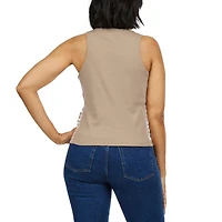 Women's WEAR by Erin Andrews Tan Colorado Rockies Tonal Tank Top