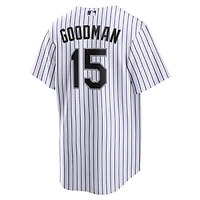 Youth Nike Hunter Goodman White Colorado Rockies Home Replica Jersey