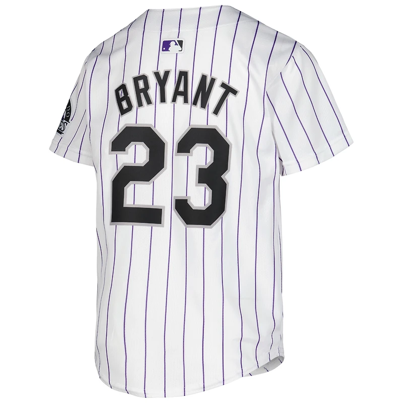 V110833 Rockie B10 23 Kris Bryant Maillot de joueur limité pour jeunes JERYTHNUM 9Z3B7LHMP00 #6