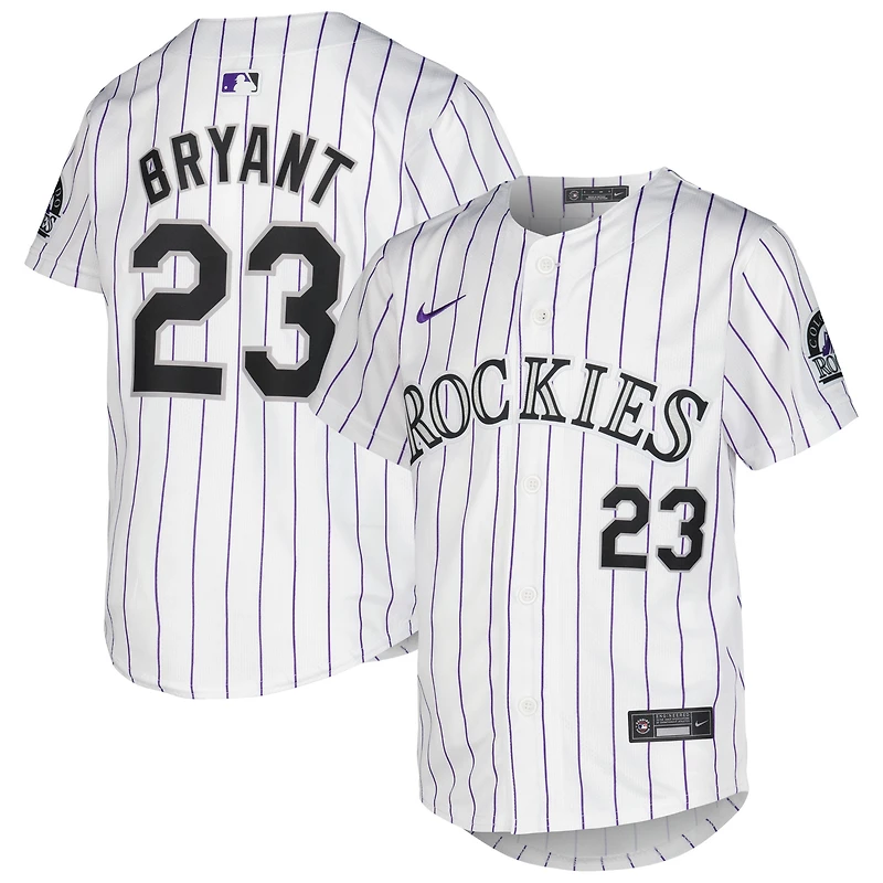 V110833 Rockie B10 23 Kris Bryant Maillot de joueur limité pour jeunes JERYTHNUM 9Z3B7LHMP00 #6