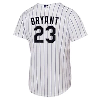 Maillot de joueur Nike Kris Bryant blanc pour jeunes Colorado Rockies Home Replica 2.0