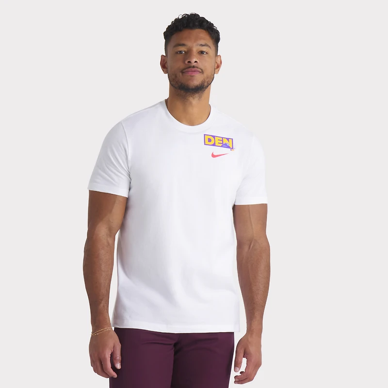 T-shirt Nike blanc City Connect 2025 des Rockies du Colorado pour jeunes
