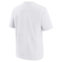 T-shirt Nike blanc pour jeune Colorado Rockies 2025 City Connect avec logo
