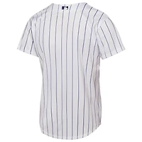 Maillot Nike blanc pour jeunes à domicile des Rockies du Colorado