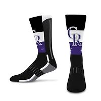 Youth Starter  Black Colorado Rockies Phenom Neo Streak Socks