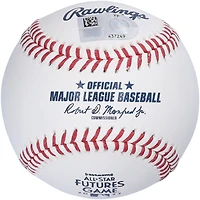 Zac Veen Colorado Rockies Autographed 2022 Futures Game Logo Baseball