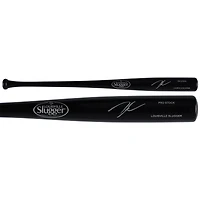 Batte générique Louisville Slugger noire autographiée par Zac Veen des Colorado Rockies