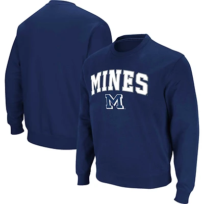 Sweat Colosseum Navy Colorado School of Mines Orediggers Arch Over Logo pour homme