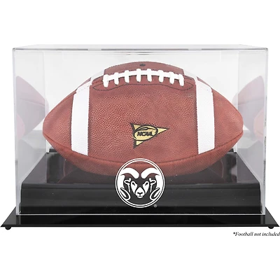 Colorado State Rams Black Base Football Display Case
