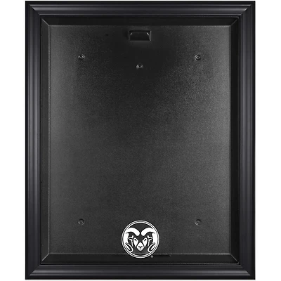 Vitrine encadrée noire pour maillot des Colorado State Rams