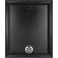 Vitrine encadrée noire pour maillot des Colorado State Rams