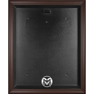 Colorado State Rams Brown Framed Jersey Display Case