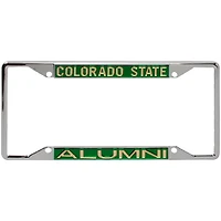 Cadre de plaque d'immatriculation chromé Colorado State Rams