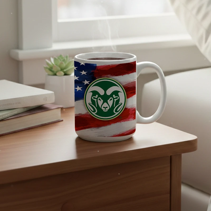 Ensemble de deux tasses américaines Colorado State Rams de 44 cl