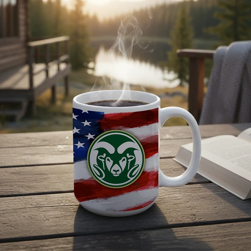 Ensemble de deux tasses américaines Colorado State Rams de 44 cl