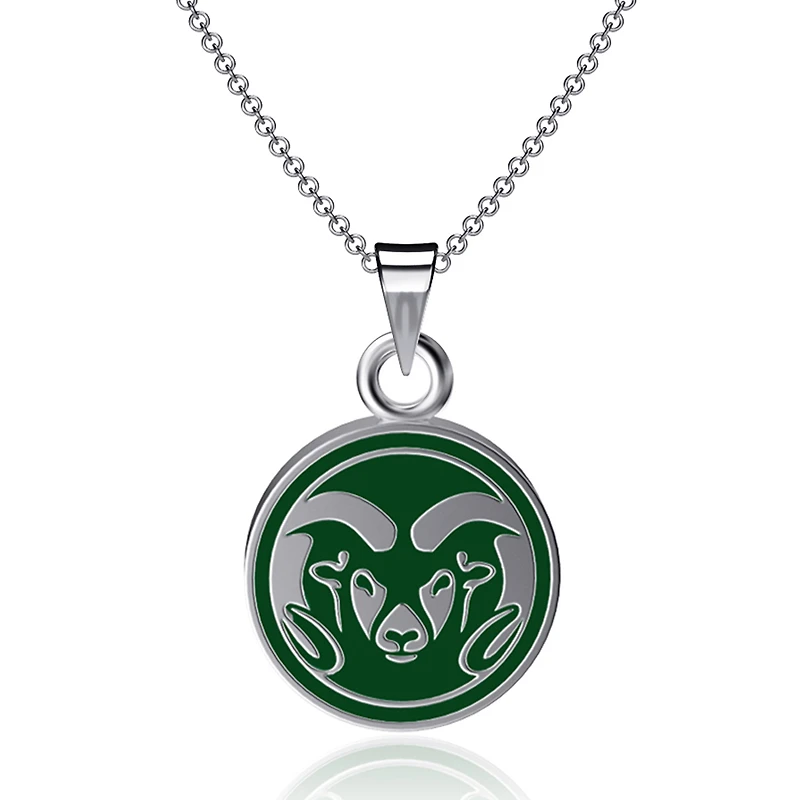 Dayna Designs Colorado State Rams Petit pendentif en émail