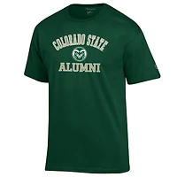 Men's Champion  Green Colorado State Rams Alumni Logo T-Shirt
