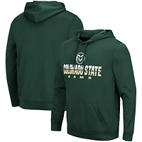 Chandail à capuchon Colosseum Green Colorado State Rams Lantern pour homme